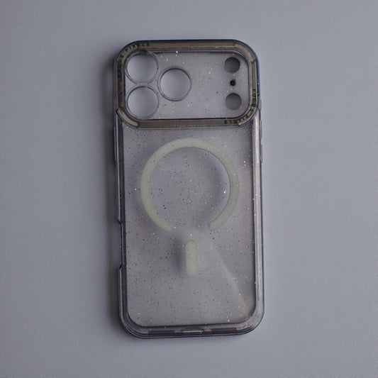 TRANSLUCIDO MAGSAFE GLITTER FOCUS PIXELS - VT520