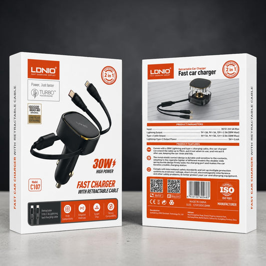 CARGADOR CARRO CABLE RETRACTIL - VT597
