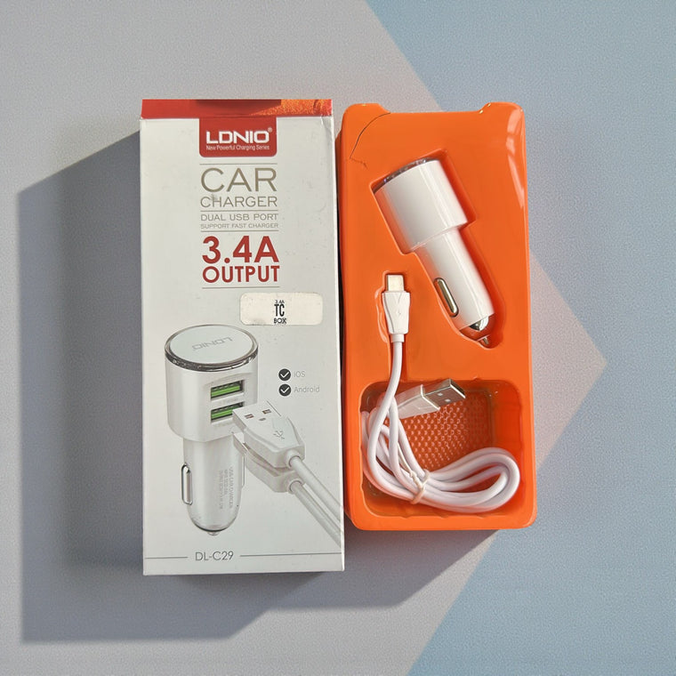 CARGADOR CARRO USB - LIGHTNING - 957