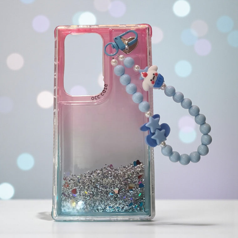 CLEAR 360 AGUA GLITTER CADENA - 8186