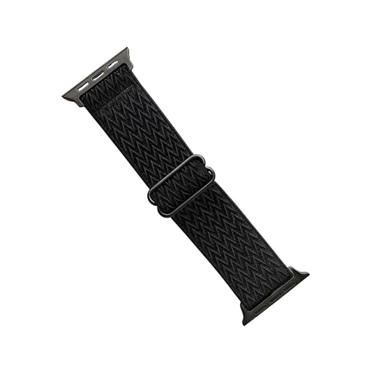 BANDA TELA RELIEVE TRIANGULAR HEBILLA NEGRA - 7247